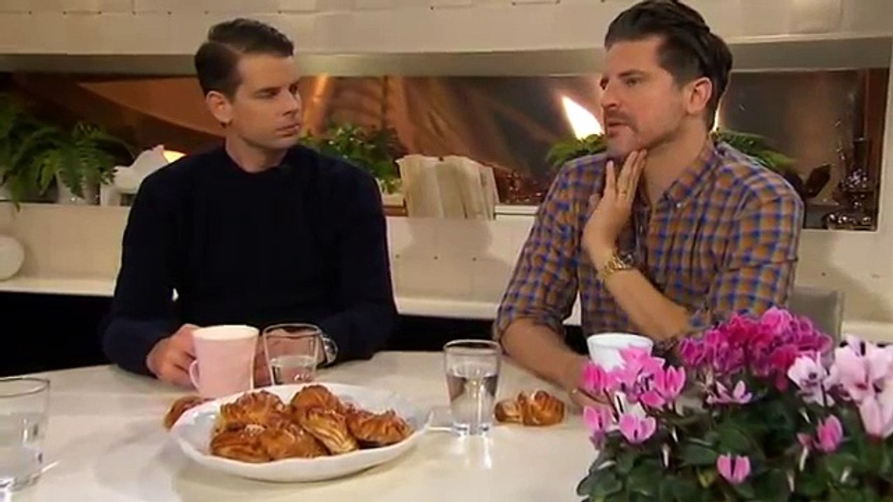 Alex Schulman och Sigge Eklund om sin nya show "Meningen med livet" - Nyhetsmorgon (TV4)