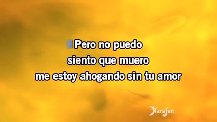 Karaoke Vivir sin aire - Maná *