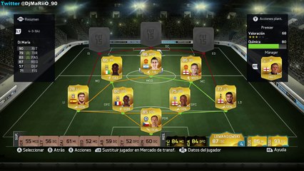 FIFA 15 | PLANTILLA INVENCIBLE BARCLAYS | Ultimate Team | DjMaRiiO
