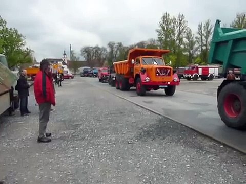 Abfahrt beim Magirus-Deutz Treffen