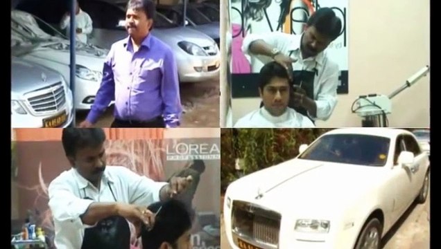 INCREDIBLE! Meet Ramesh Babu, The Billionaire Barber Who Drives Rolls Royce PHOTOS