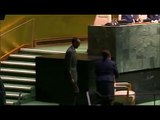 President Kagame addressing the 69th United Nations General Assembly Debate- New York, 24 Sept 2014