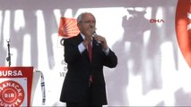 Bursa - CHP Lideri Kılıçdaroğlu Partisinin Bursa Mitinginde Konuştu 2