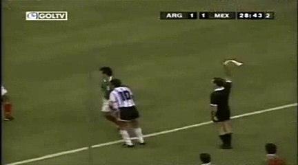 Gol de Gabriel Batistuta a México (Copa América 1993)