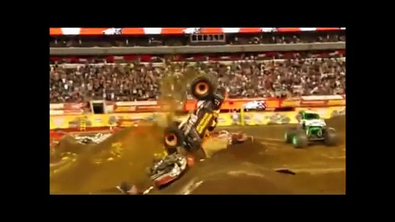 Monster Trucks Backflip Complation