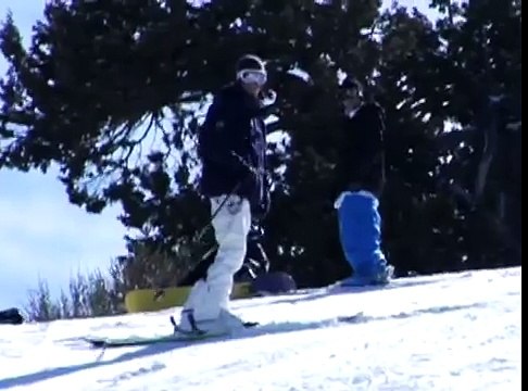 Advanced Snow Skiing Tricks Switch 180 Snow Ski Trick