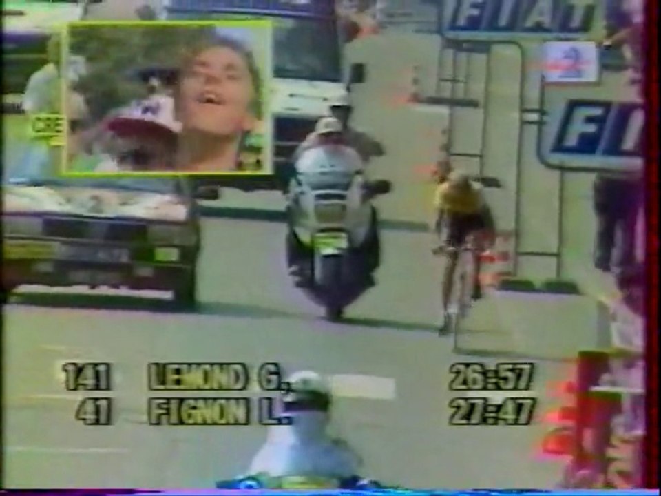 Tour de France 1989 - étape 21 - Versailles-Paris (CLM Individuel)