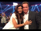 Shilpa Shetty Poses With Arnold Schwarzenneger In Macau - BT