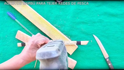 ►►►Atarraya│Pesca│Nudos para tejido