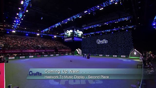 Jules O'Dwyer an Matisse Britain's Got Talent Dog star Crufts 2014