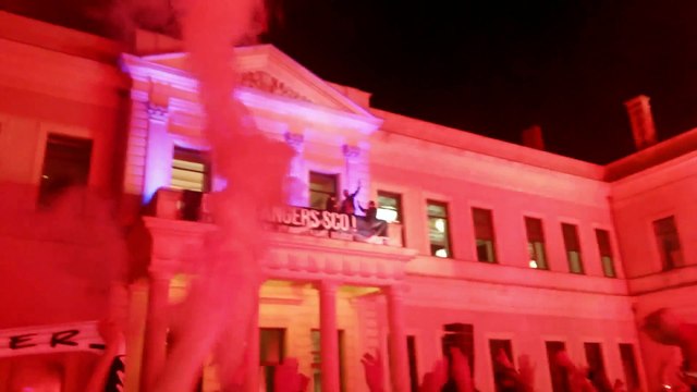 Arrivée des joueurs du SCO Mairie Angers