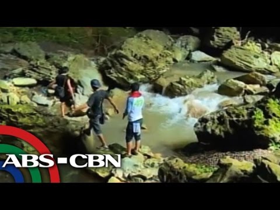 Mini underground river in Palawan