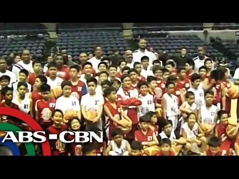 NBA stars treat Yolanda victims with hoops clinic
