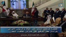الإتفاقيات و المعاهدات التي تم توقيعها خلال زيارة سمو أمير الكويت للرئيس الإيراني حسن روحاني