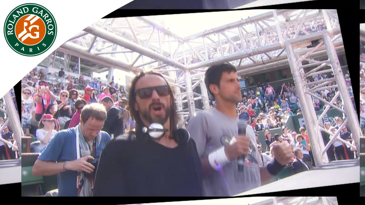 Bob Sinclar enflamme la journée des enfants de Roland-Garros
