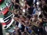 Italian football fans fascist salute's
