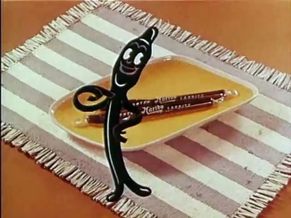 Die ersten Werbeclips im TV - Haribo