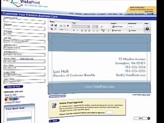 Vistaprint Quick Tip - How to Use the Advanced Editing Tool