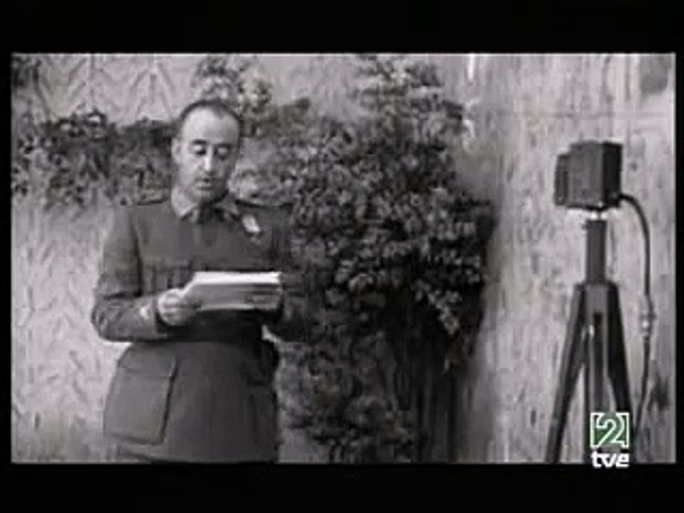 Franco hablando en ingles