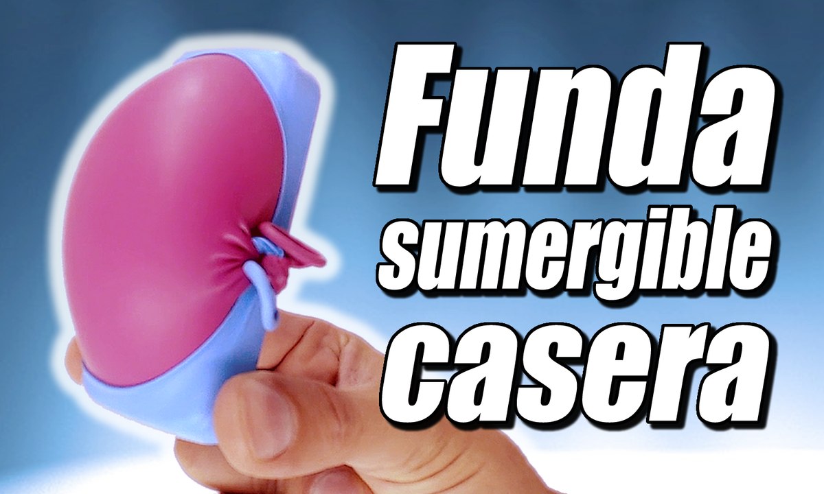 Funda sumergible para el celular o móvil, cómo se hace