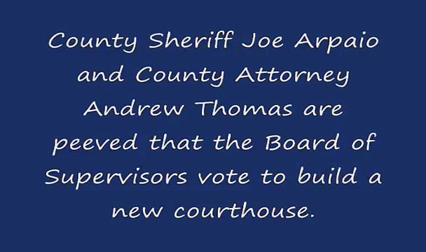 Goodbye Joe - Sheriff Joe Arpaio song