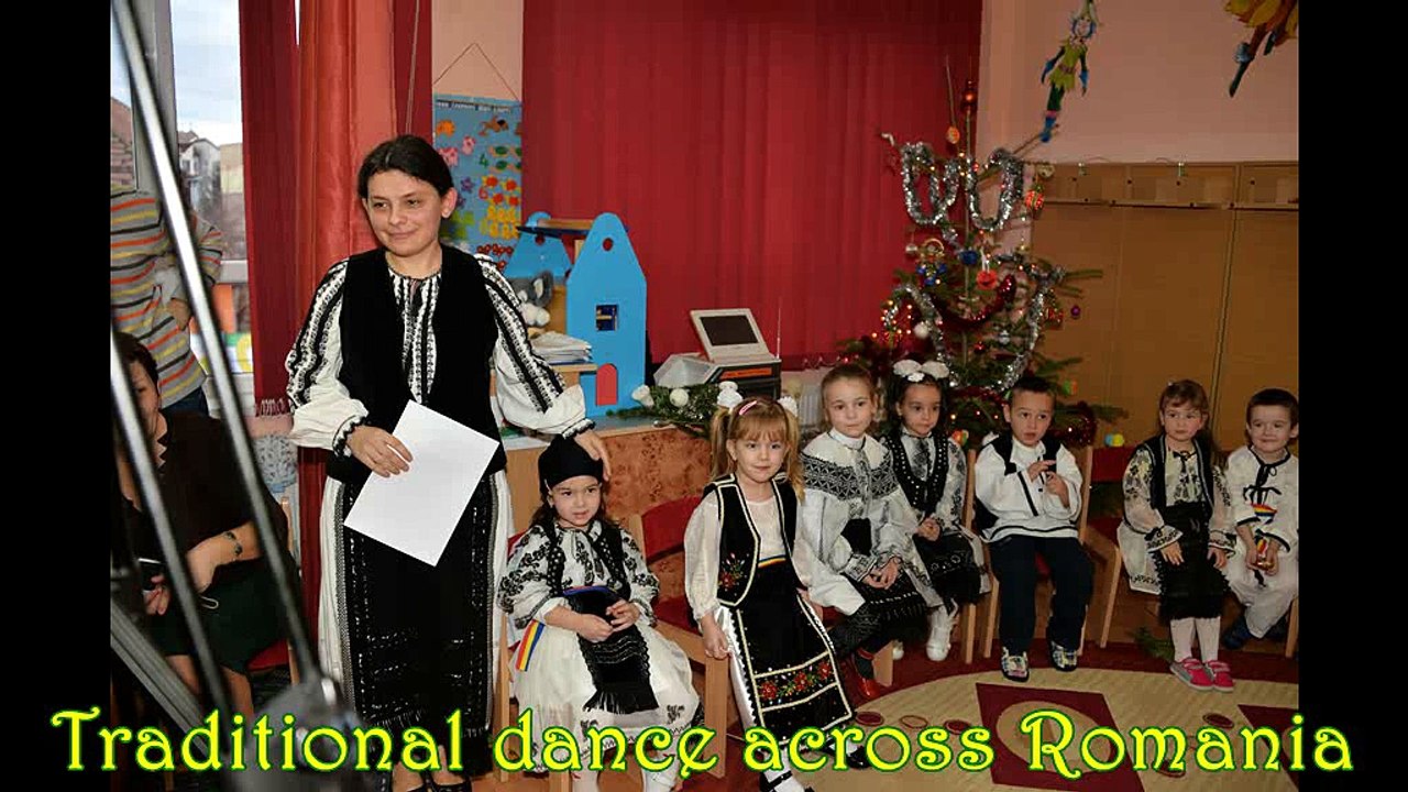 Traditional dance across Romania