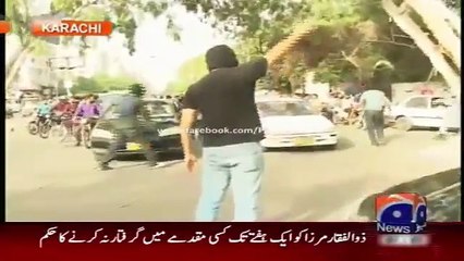 Geo News Headlines 24 May 2015_ Commandos With Mask Beat People and Media Member (1)