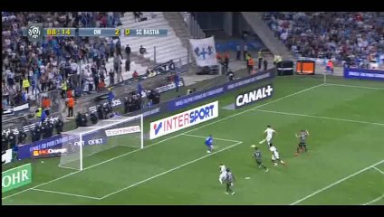 Goal Lucas Ocampos - Marseille 3-0 Bastia - 23-05-2015