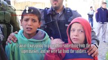 Ten-year-old Palestinian boys forcefully arrested