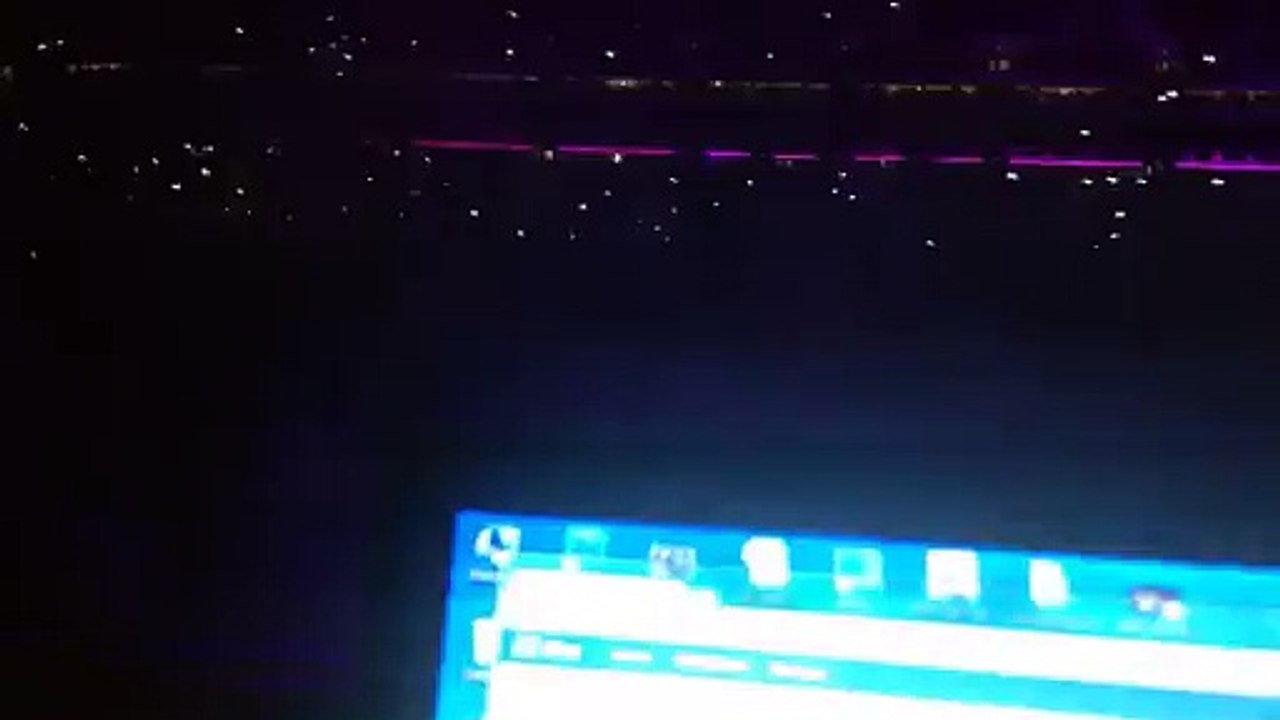 Cérémonie de fin de match au Nouveau Stade de Bordeaux