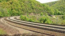 Nickel Plate Road 765 echoing around the Horseshoe Curve!