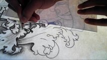 Coat Of Arms Tattoo Design - Speed Drawing