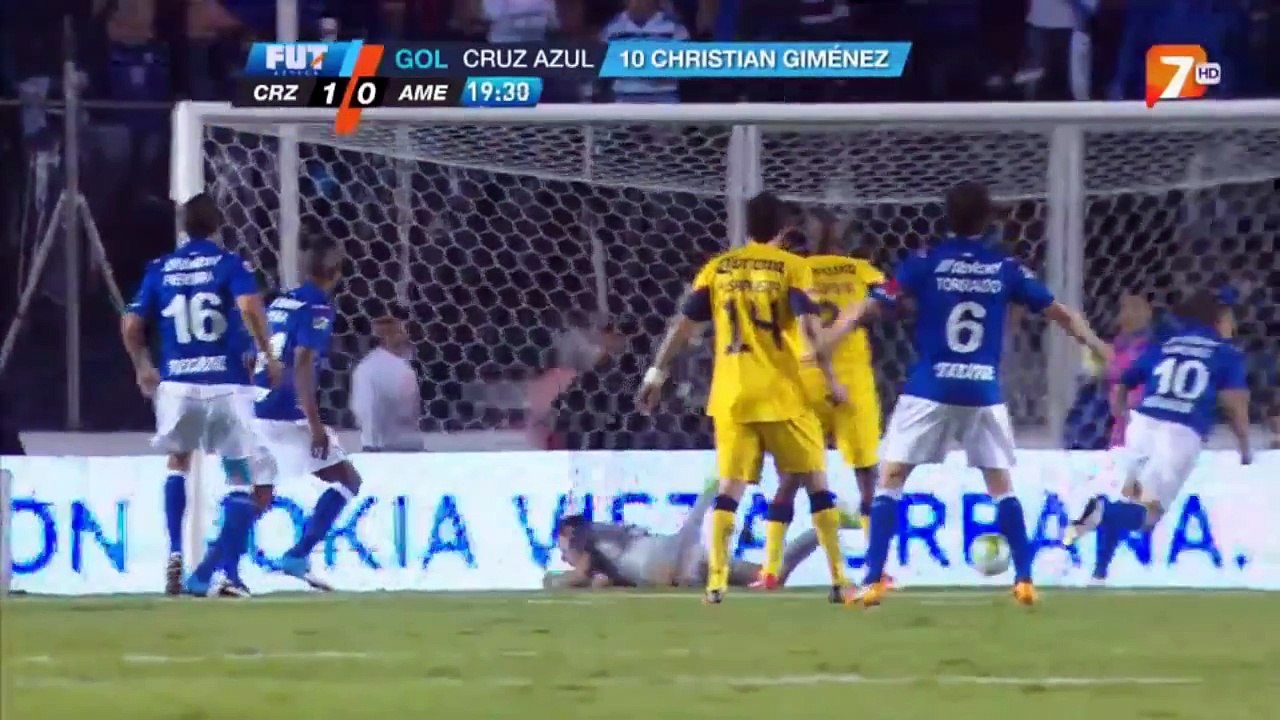 Cruz Azul 1-0 America | Final Ida Liga MX Clausura 2013 | 5-23-2013
