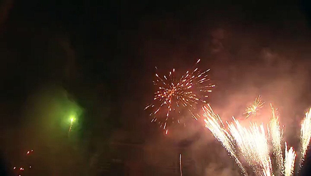 Stade Rennais F.C. / Lyon : spectacle pyrotechnique