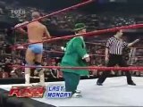 WWE armwrestling Hornwoggle vs Ranjin Singh