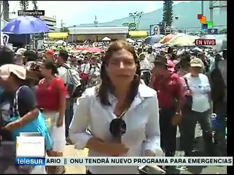 Salvadoreños siguieron la beatificación de Óscar Arnulfo Romero