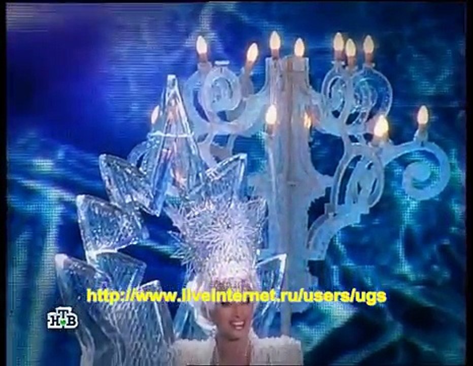 Ирина Аллегрова - Свадебные цветы (НГ на НТВ, 2010 г.)