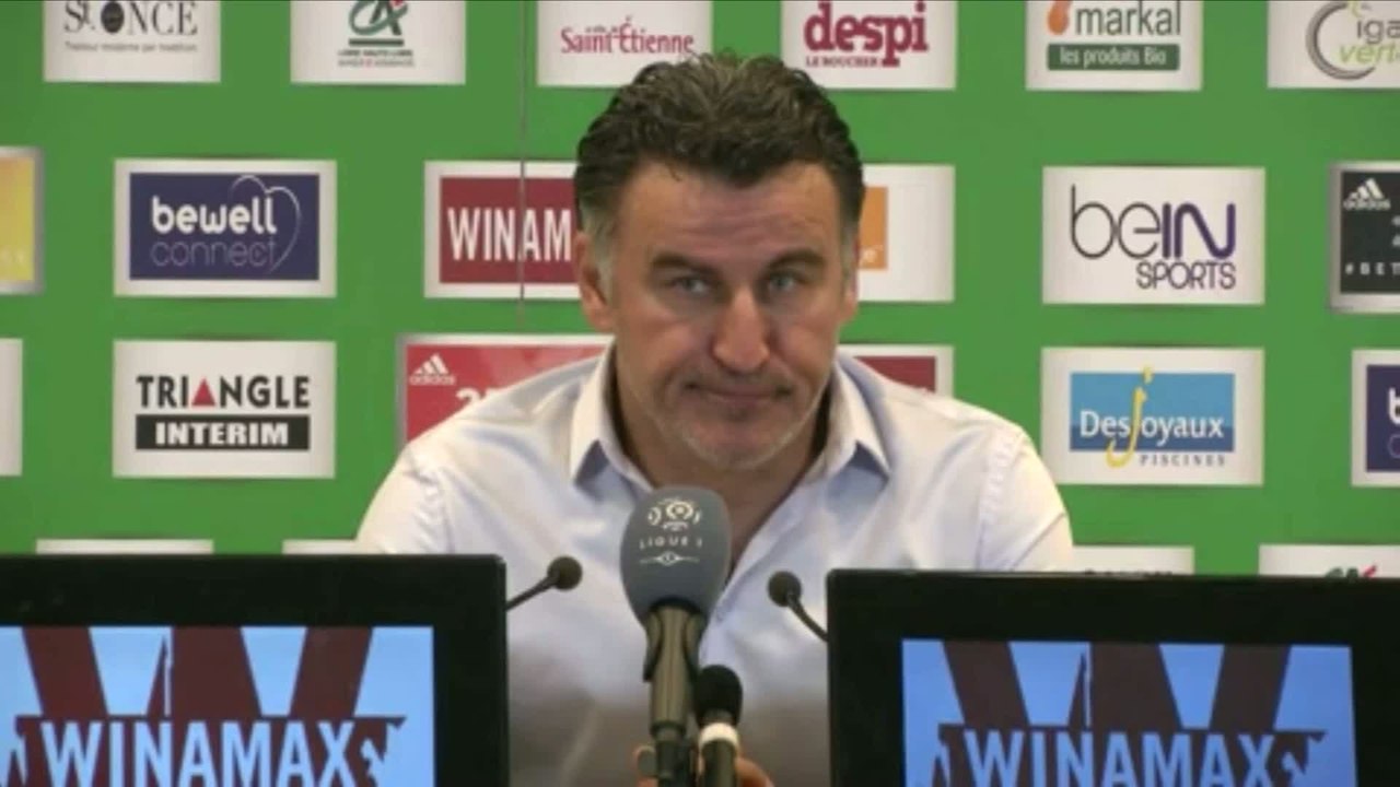 Foot - L1 - ASSE : Galtier «Un petit goût amer»