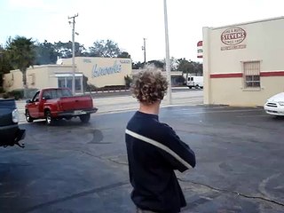 Chevy Truck Burn Out!!!!