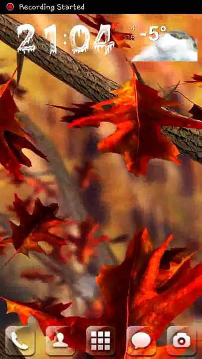 Autumn Tree Live Wallpaper