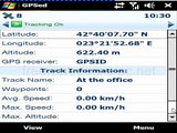 GPSed gps tracking and mapping software for Windows Mobile Preview