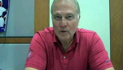 Gil Gerard cuts an ad for the Sidewalk Film festival