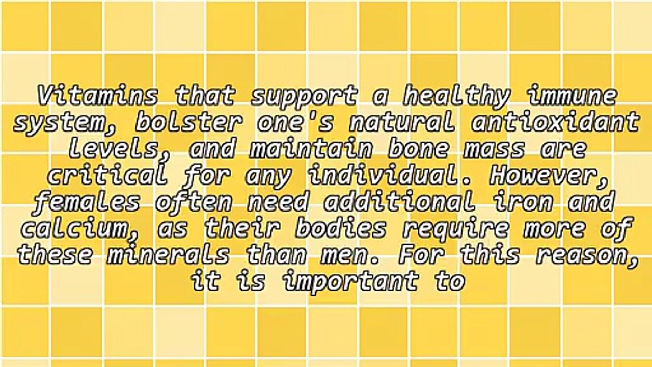 Taking A Multivitamin For Women Is A Wise Course Of Action