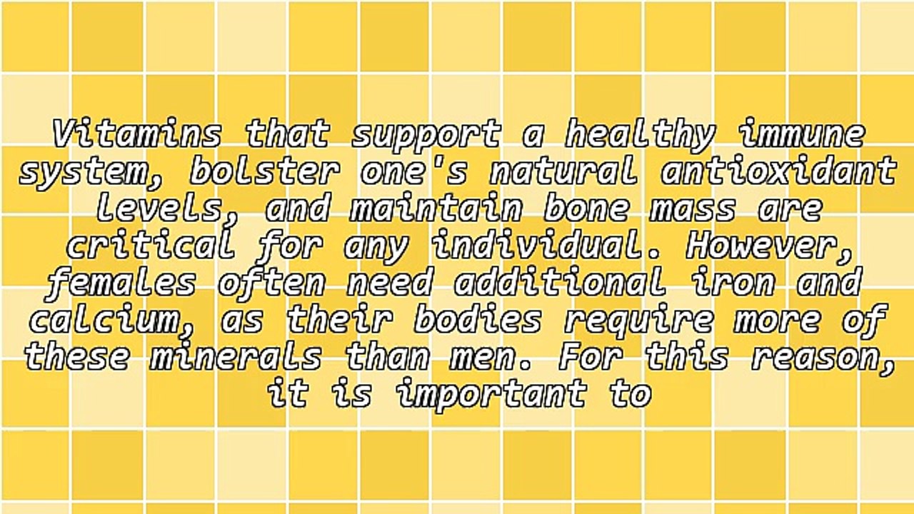 Taking A Multivitamin For Women Is A Wise Course Of Action