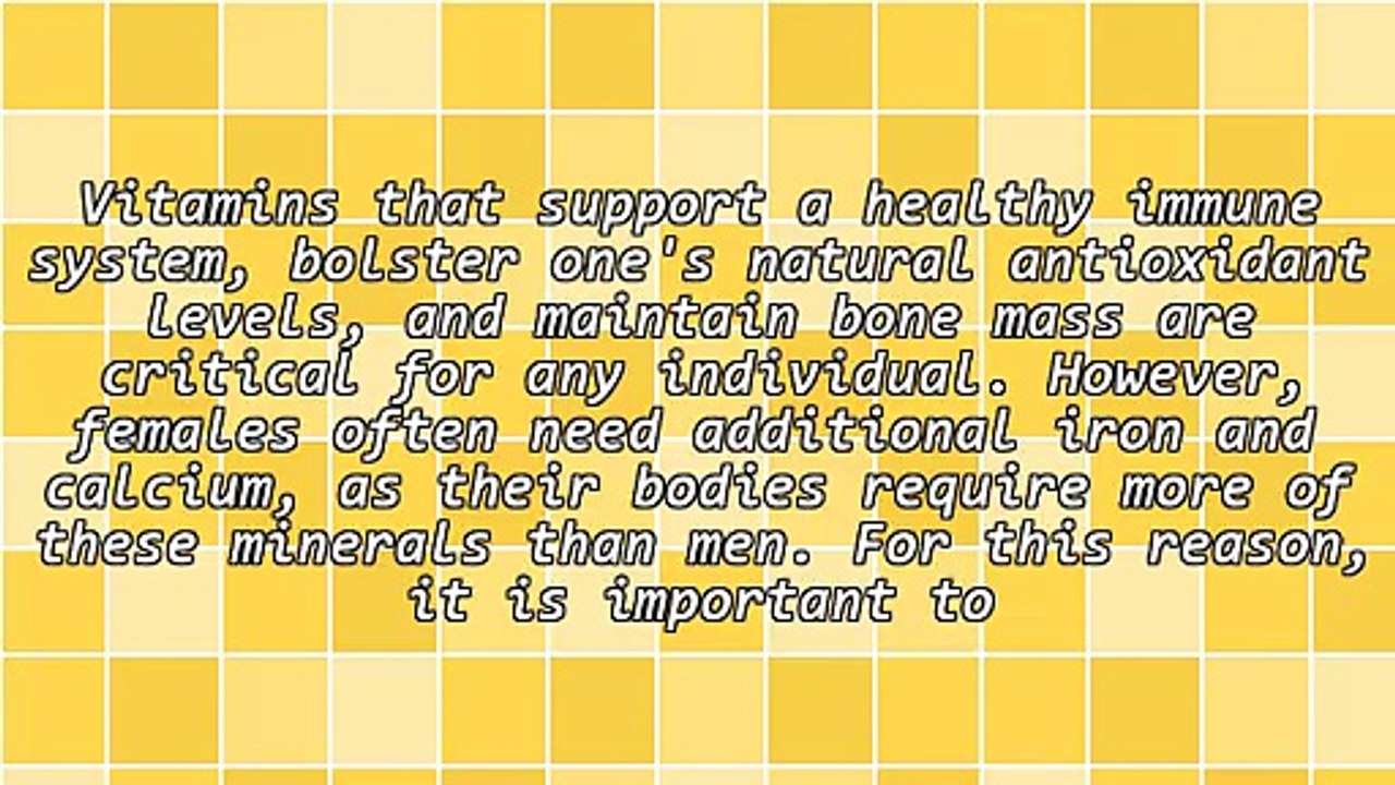 Taking A Multivitamin For Women Is A Wise Course Of Action
