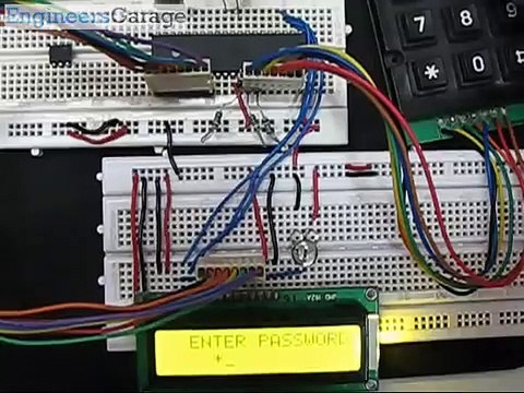 Electronic Code Lock Project using 8051 Microcontroller