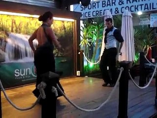 Flamenco dancing at Sunrise Bar & Restuarant, Torrevieja, Spain. Vid 1
