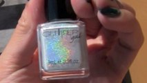 Glitter Gal 3D Holographic Nail Polish in Light as a Feather and Lizard Belly
