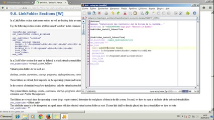Créer un paquet OPSI qui met des raccourcis sur le bureau
