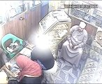 صورة واضحة لوائل المسلمي أثناء سرقة محل ذهب بالدقهلية